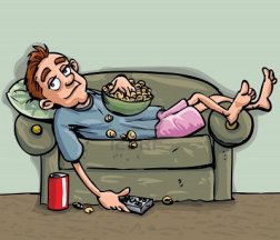 9155015-caricatura-relajante-adolescente-en-el-sofa-el-es-comer-un-bocadillo-y-tiene-un-refresco-practico